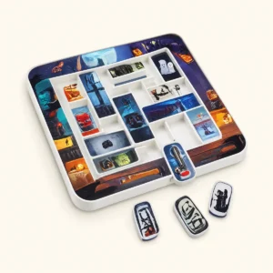 Halloween Magnetic Card Game — product photo