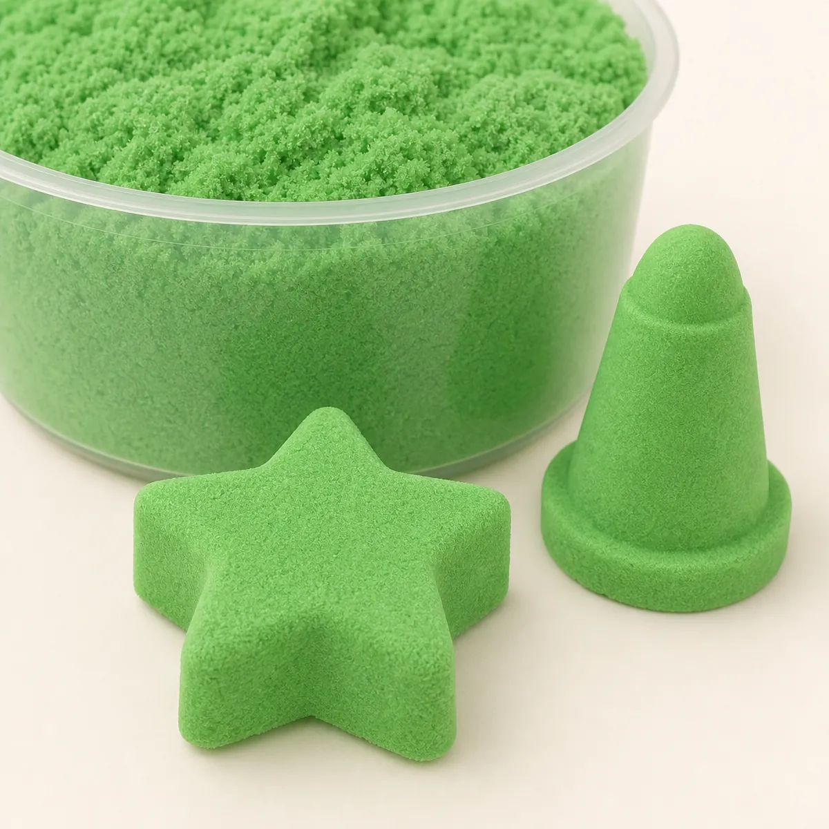 Space Sand — Magic Play Sand — close-up detail