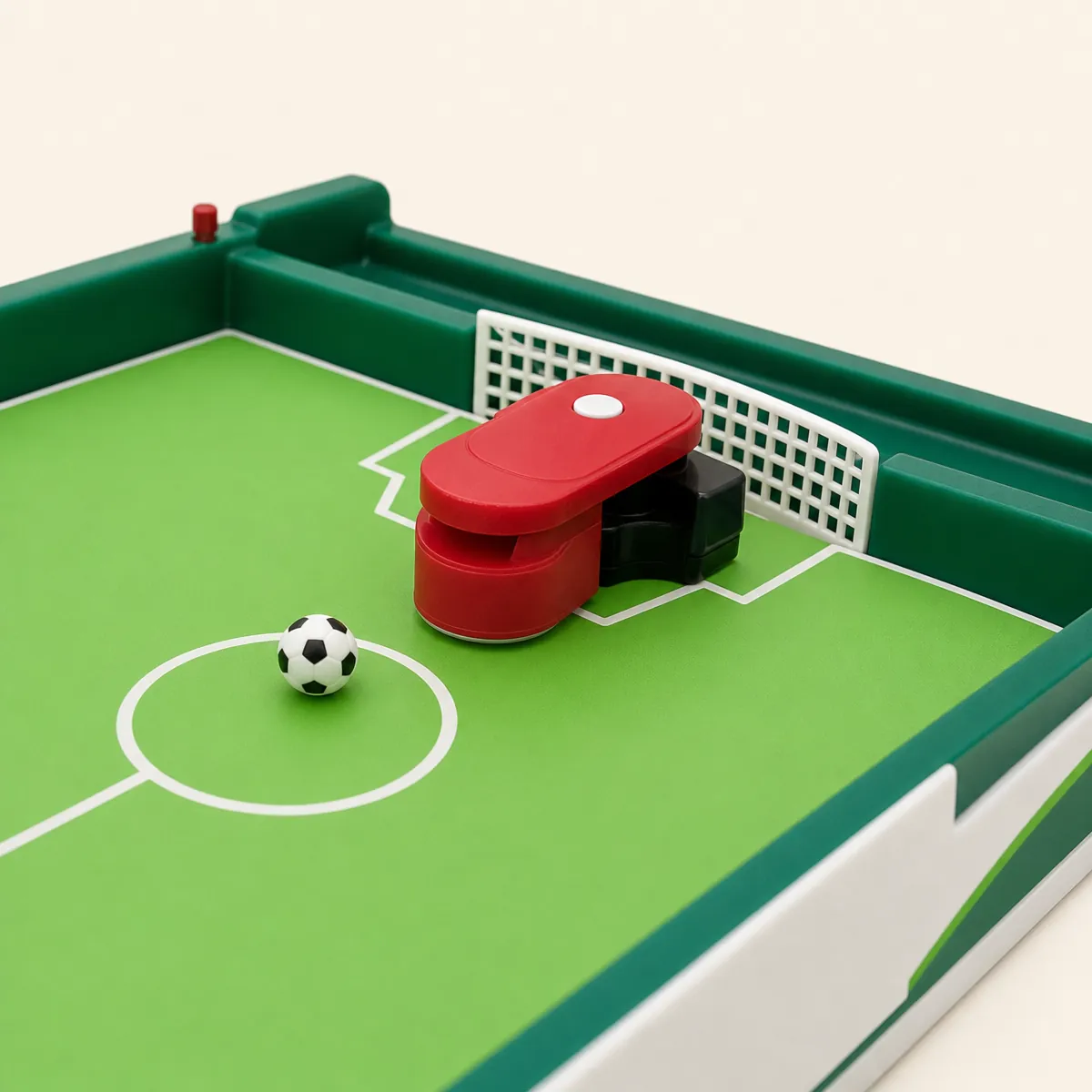 Remote-Control Tabletop Soccer Game — close-up detail